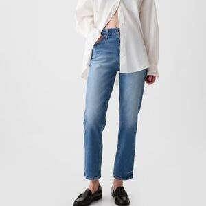Gap High Rise Cheeky Straight Jeans